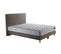 Ensemble Clarte + Tête De Lit Lisse Matelas Latex Naturel Camel 140x190cm