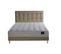 Ensemble Nova Tête De Lit Capitonnee Matelas Ressorts Ensaches Memoire De Forme Jaune 140x190cm