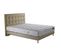 Ensemble Nova Tête De Lit Capitonnee Matelas Ressorts Ensaches Memoire De Forme Jaune 140x190cm