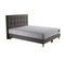 Ensemble Reflet + Tête De Lit Capitonnee Matelas Ressorts Ensaches Coton Camel 140x190cm