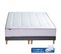 Ensemble Matelas Ressort 7 Zones + Sommier + Oreillers + Couette Fabrication Française 2x80 X 200 Cm