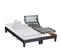 Lit Electrique 100% Latex 5 Zones 85kg/m3 +couette + Oreillers + Sommier 2x90x200cm