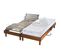 Lit Electrique Memoire De Forme + Couette + Oreillers + Sommier Fabrication France 90x190cm