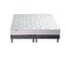 Ensemble Matelas Ressorts Astre + Sommier 2x80x200cm Gris Chine