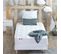 Pack Astre Matelas Ressorts + Sommier + Couette + Oreillers 90 X 190 Blanc