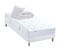 Pack Astre Matelas Ressorts + Sommier + Couette + Oreillers 90 X 190 Blanc