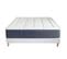 Ensemble Matelas Ressort 7 Zones + Mémoire De Forme + Sommier + Couette + Oreillers 160x200 Blanc