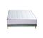 Ensemble Matelas Ressort 7 Zones + Mémoire De Forme + Sommier + Couette + Oreillers 160x200 Vert