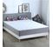 Ensemble Matelas Ressort 7 Zones H.30cm + Sommier + Couette + Oreillers Max 140 X 190 Cm Blanc