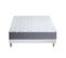 Ensemble Matelas Ressort 7 Zones H.30cm + Sommier + Couette + Oreillers Max 140 X 190 Cm Blanc