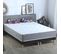 Ensemble Matelas Ressort 7 Zones H.30cm + Sommier + Couette + Oreillers Max 2x80 X 200 Cm Noir