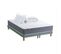 Ensemble Matelas Ressort 7 Zones H.30cm + Sommier + Couette + Oreillers Max 180x200 Vert