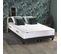 Ensemble Matelas Ressort 7 Zones + Sommier + Oreiller + Couette 180x200