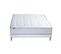 Ensemble Matelas Ressort 7 Zones + Mémoire De Forme + Sommier Bellagio 2 140 X 190 Cm Blanc