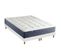 Ensemble Matelas Ressort 7 Zones + Mémoire De Forme + Sommier King Style 2x90 X 200 Cm Blanc