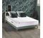 Ensemble Matelas Ressort 7 Zones + Mémoire De Forme + Sommier Bellagio 2 140 X 190 Cm Vert Celadon