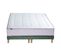 Ensemble Matelas Ressort 7 Zones + Mémoire De Forme + Sommier Bellagio 180x200 Vert