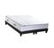 Ensemble Matelas Ressort 7 Zones + Mémoire De Forme + Sommier Bellagio 2x80 X 200 Cm