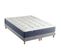 Ensemble Matelas Ressort 7 Zones + Mémoire De Forme + Sommier King Style 2x80 X 200 Cm Gris Chiné