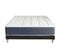 Ensemble Matelas Ressort 7 Zones + Mémoire De Forme + Sommier King Style 140 X 190 Cm Noir