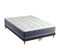 Ensemble Matelas Ressort 7 Zones + Mémoire De Forme + Sommier King Style 2x90 X 200 Cm Noir