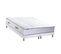 Ensemble Matelas Ressorts 7 Zones H30cm + Sommier Palacio 2 160x200 Blanc