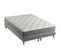 Ensemble + Matelas Ressort 7 Zones Face Hiver/eté Différente Hygge 2x90 X 200 Cm Gris Chiné