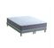 Ensemble Matelas Ressort 7 Zones H.30cm + Sommier Max 2x80 X 200 Cm Vert Celadon