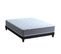 Ensemble Matelas Ressort 7 Zones H.30cm + Sommier Fabriqué En France Max 160 X 200 Cm