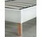 Sommier en kit 140x190 cm LUCIO blanc