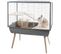 Cage Neo Muky Pour Grands Rongeurs 58 Cm Gris