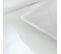 Taie D'oreiller Rectangle En Satin Blanc 50x75