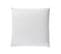 Taie D'oreiller Carrée En Satin Blanc 65x65