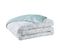 Parure De Lit En Percale De Coton Bleu 260x240