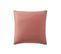 Taie D'oreiller En Percale De Coton Rouge 65x65