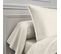 Drap Plat En Percale De Coton Meringue 240x300