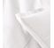 Parure De Lit En Percale De Coton Blanc 140x200