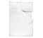 Drap Plat En Percale De Coton Bleu 270x300