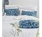 Taie D'oreiller En Percale De Coton Bleu 65x65