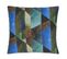 Taie D'oreiller En Satin De Coton Bleu 65x65