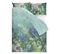 Housse De Couette En Satin De Coton Vert 140x200