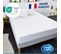 Protège Matelas 140x190 Cm - Bouclette En Coton - Alèse Imperméable Et Absorbante -silencieux