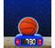 Réveil Digital Avec Veilleuse Lumineuse Ballon De Basket En 3d Et Effets Sonores
