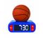 Réveil Digital Avec Veilleuse Lumineuse Ballon De Basket En 3d Et Effets Sonores