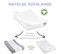 Matelas A Langer, Made In France, Concept Breveté, Plan A Langer Incliné, Limite Les Reflux, Blanc