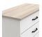 Commode 4 Tiroirs Blanche - L84,70 Cm