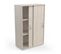 Armoire 2 Portes Coulissantes Coloris Naturel Nexty - Naturel Clair