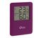 Thermomètre Hygromètre Magnétique à Écran LCD - Violet - Otio