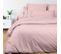 Drap Plat Camille Coton Percale 180x290 Cm Rose