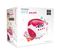 Lecteur Cd Mp3 Pop Pink Avec Port USB - Blanc Et Rose